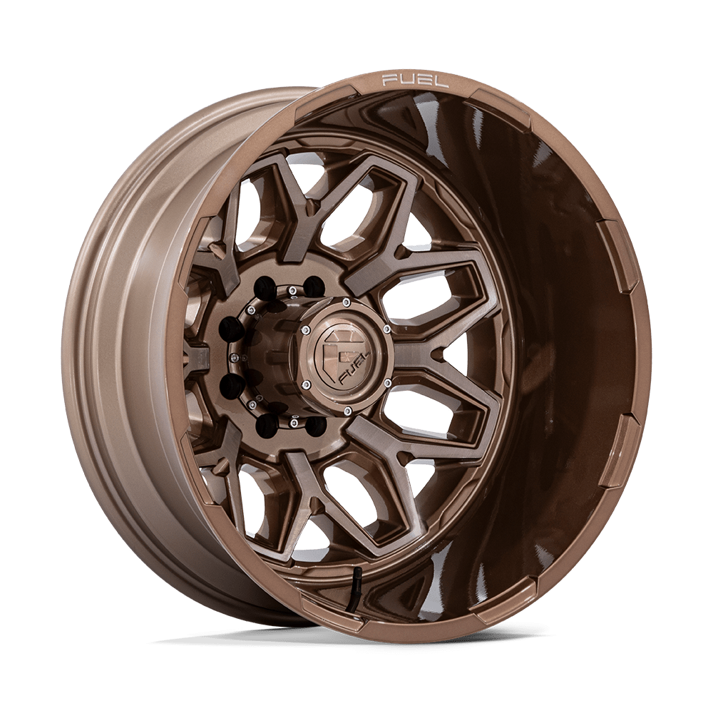 Fuel Flux Dually Platinum Bronze Wheel (D876) | Dirty Garage