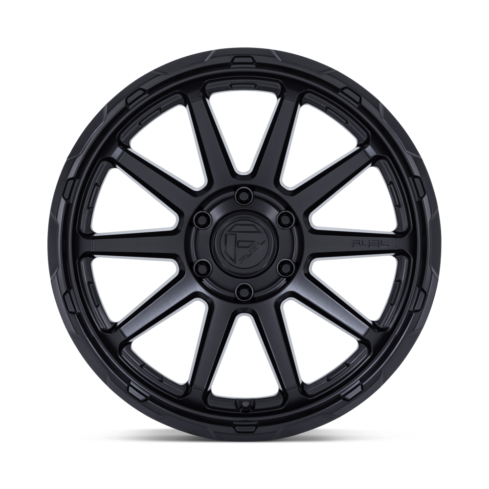 Fuel Circuit Matte Black Wheel (FC887) | Dirty Garage
