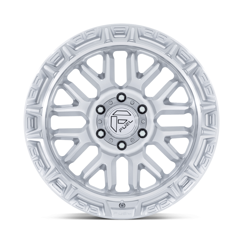 Fuel Rail Gloss Silver w/ Machined Face Wheel (FC890) | Dirty Garage