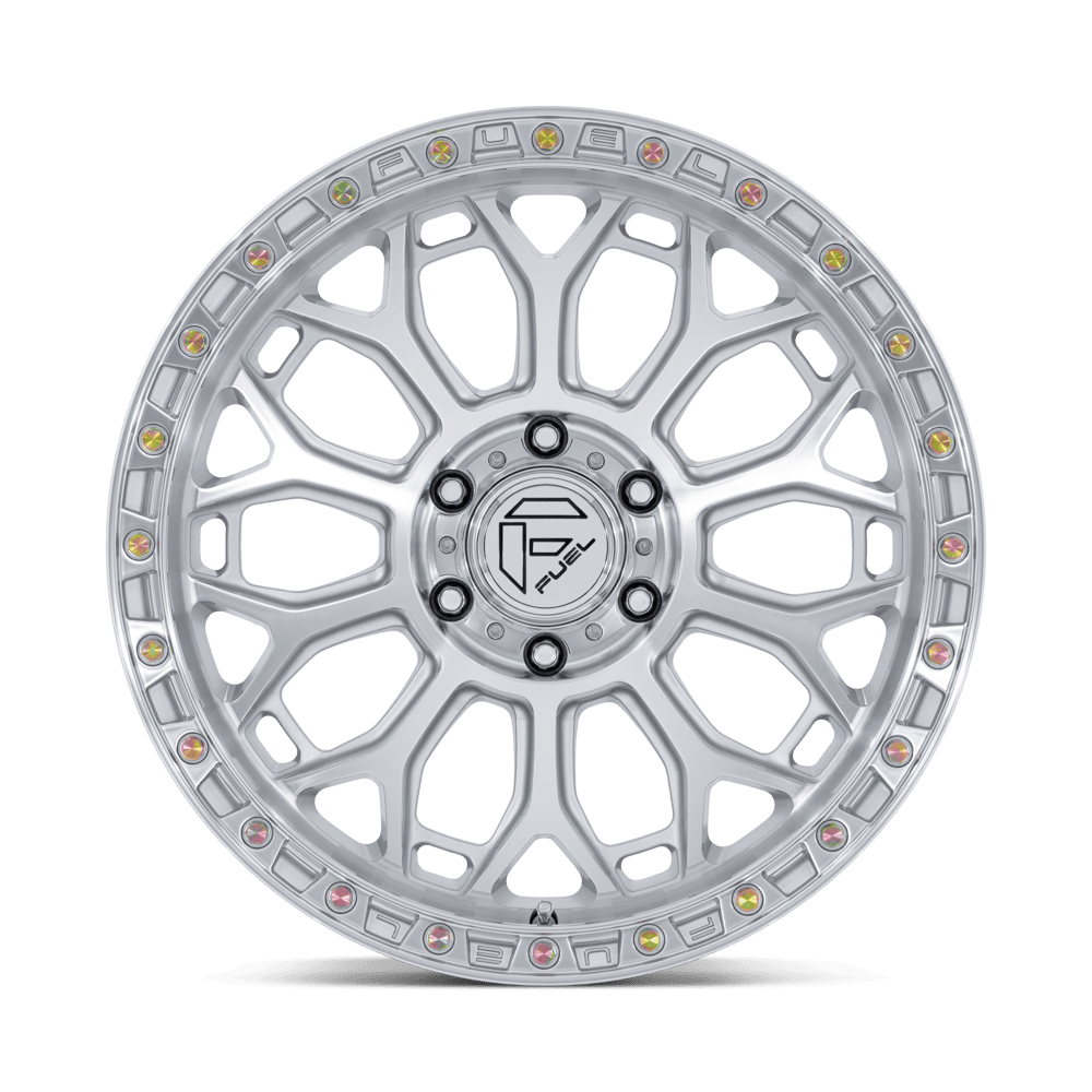 Fuel Talon Gloss Silver w/ Machined Face Wheel (FC901) | Dirty Garage