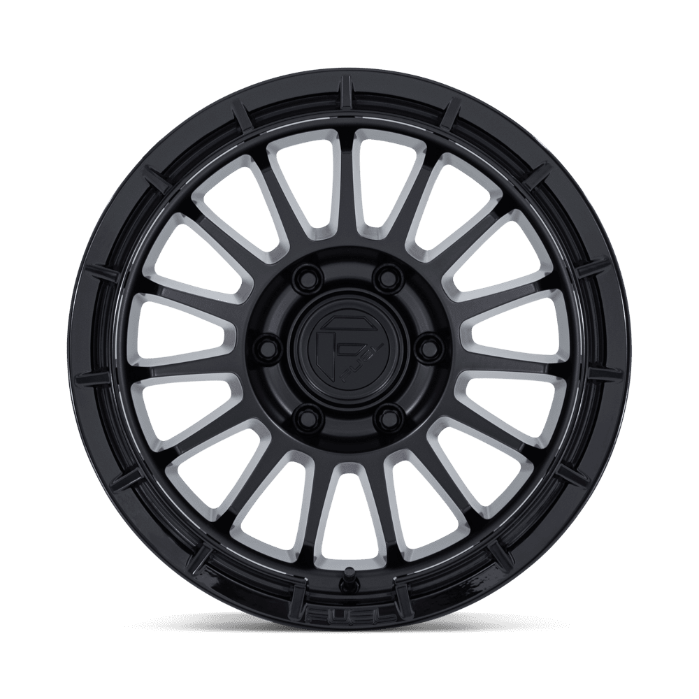 Fuel Ascend Matte Black w/ Gloss Black Lip Wheel (FC905) | Dirty Garage