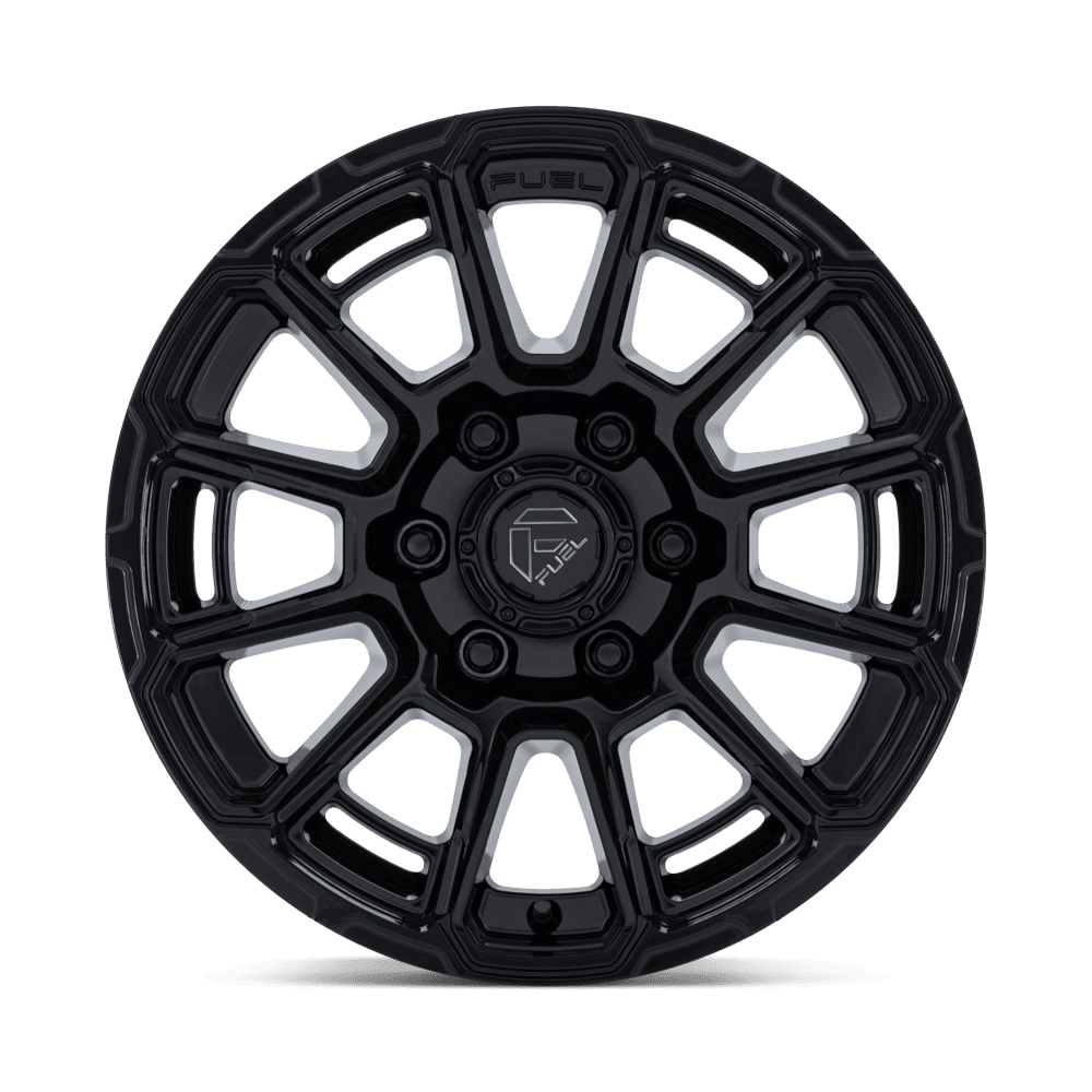 Fuel Foxhound Gloss Black Wheel (FC910) | Dirty Garage