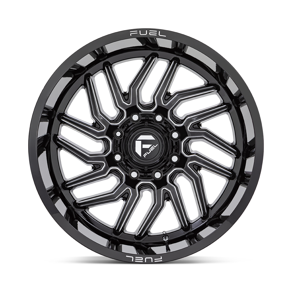 Fuel Hurricane Gloss Black Milled Wheel (D807) | Dirty Garage