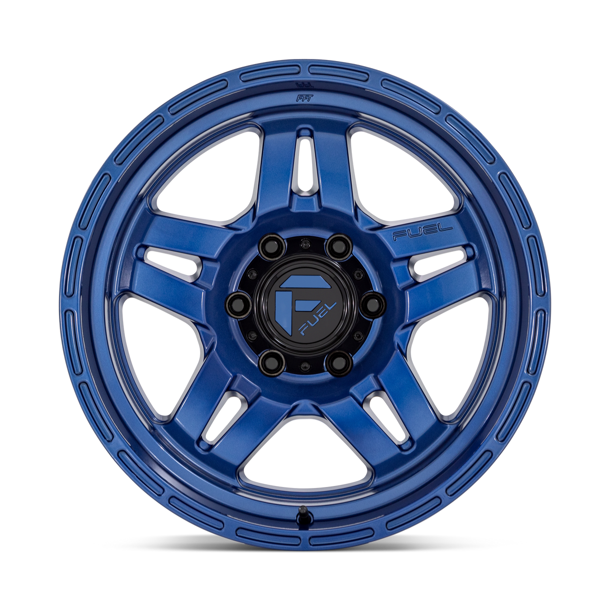 Fuel Oxide Dark Blue Wheel (D802) | Dirty Garage
