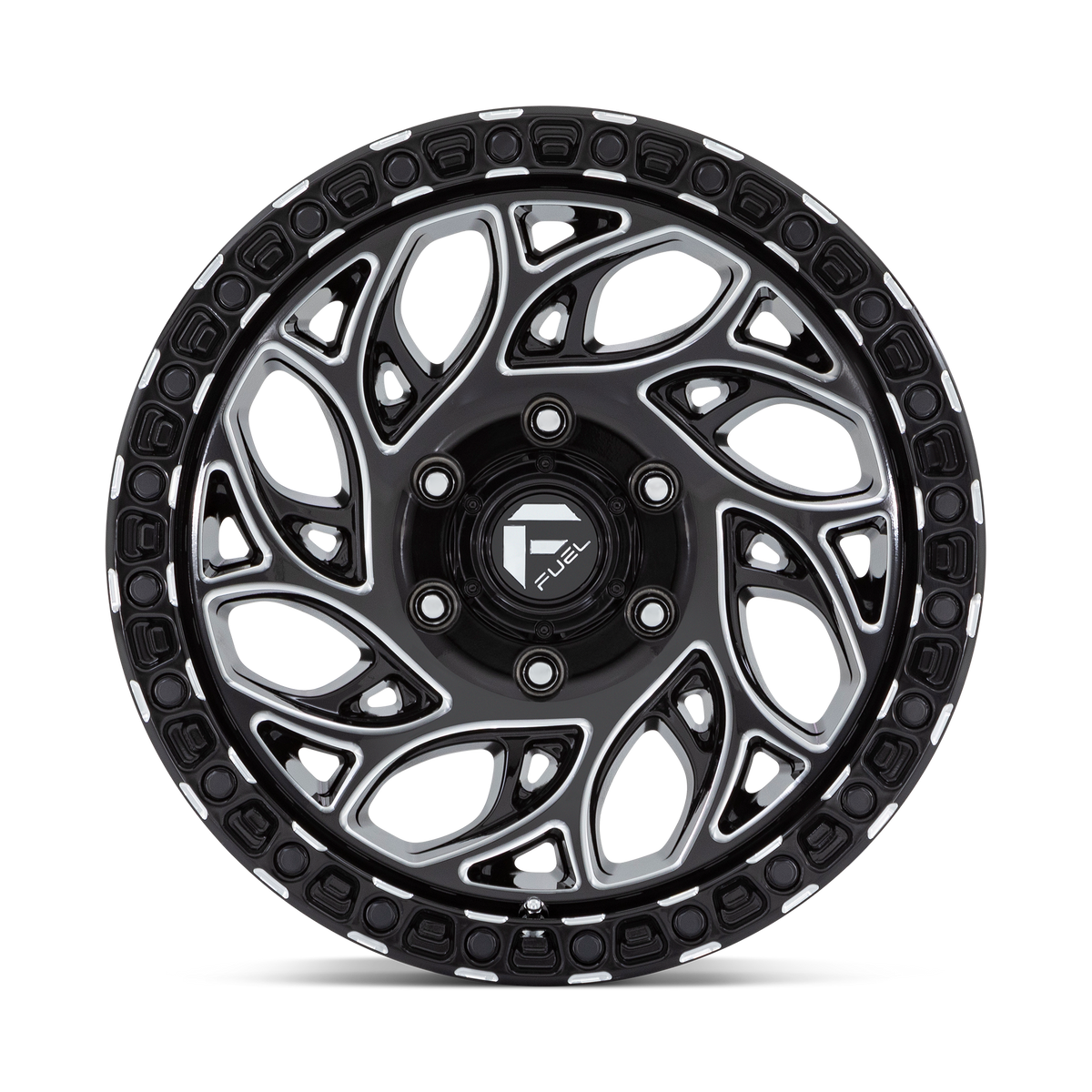Fuel Runner Or Gloss Black Milled Wheel (D840) | Dirty Garage
