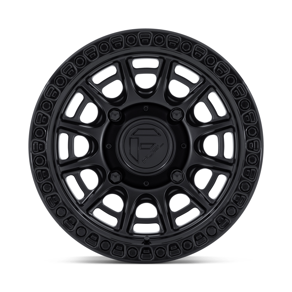 Fuel Cycle UTV Matte Black w/ Gloss Black Lip Wheel (FV832) | Dirty Garage
