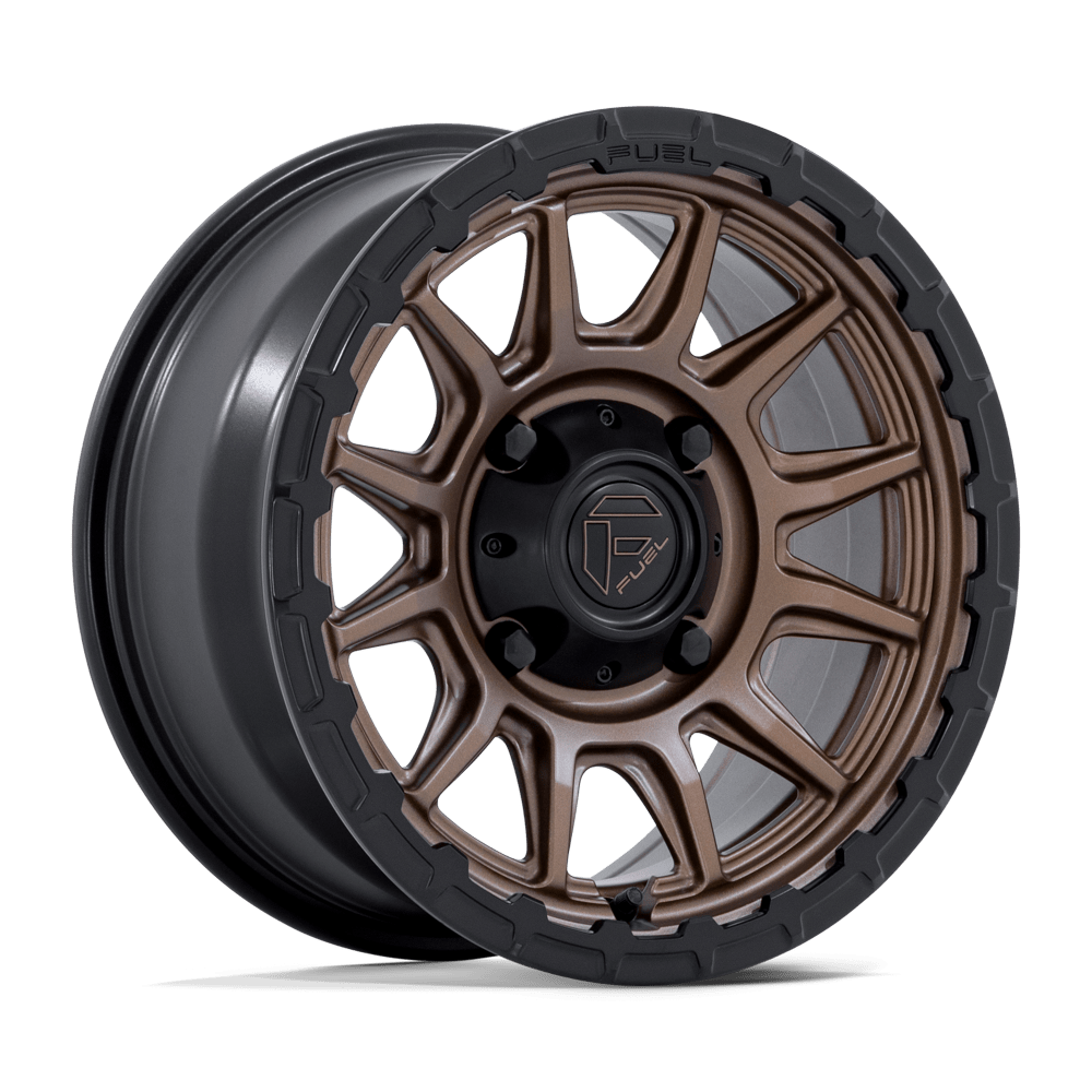 Fuel Piston UTV Matte Bronze w/ Matte Black Lip Wheel (FV866) | Dirty Garage