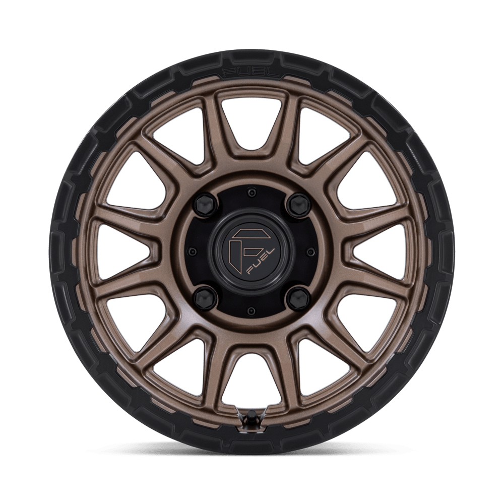 Fuel Piston UTV Matte Bronze w/ Matte Black Lip Wheel (FV866) | Dirty Garage