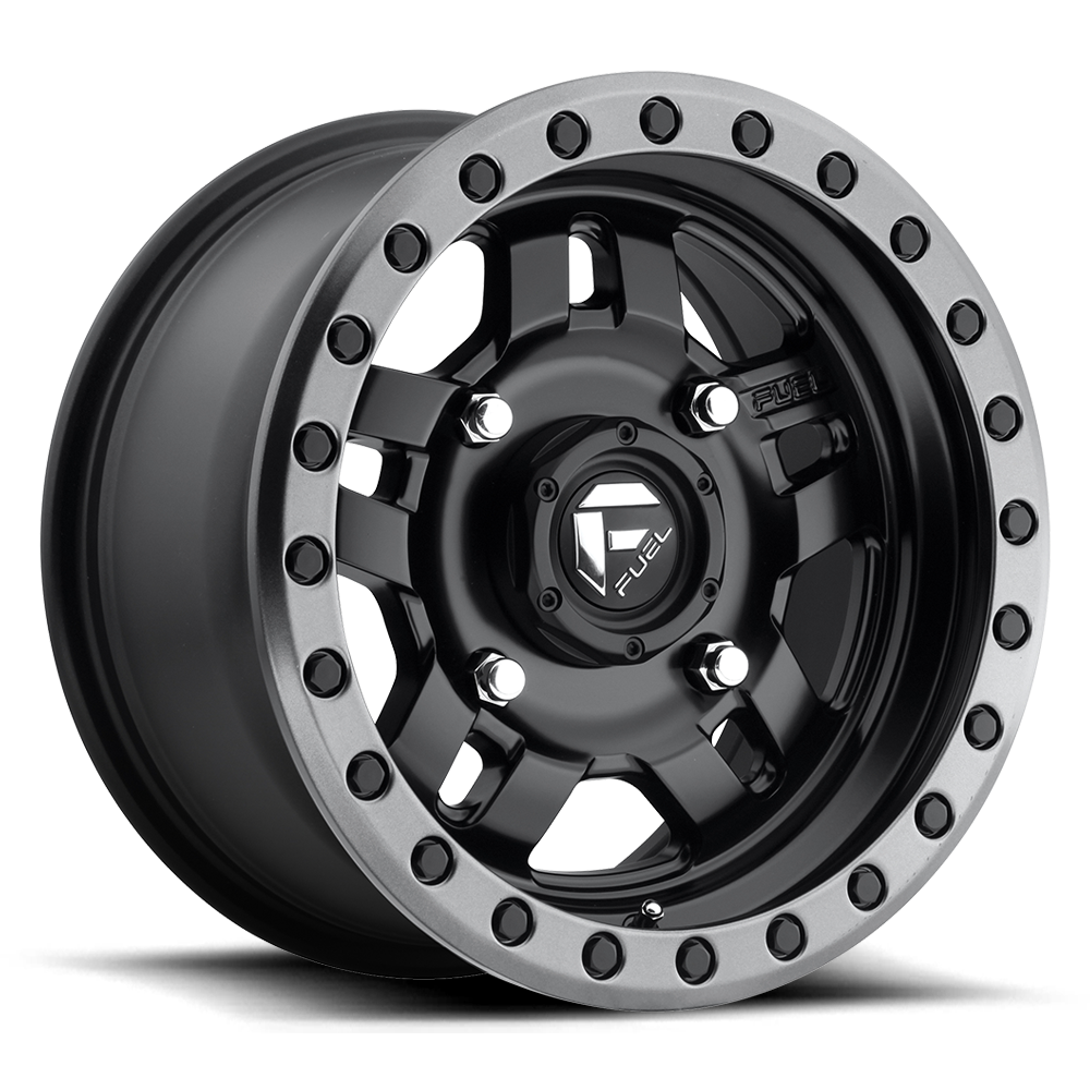 Fuel Anza UTV Matte Black Gunmetal Ring Wheel (D557) | Dirty Garage
