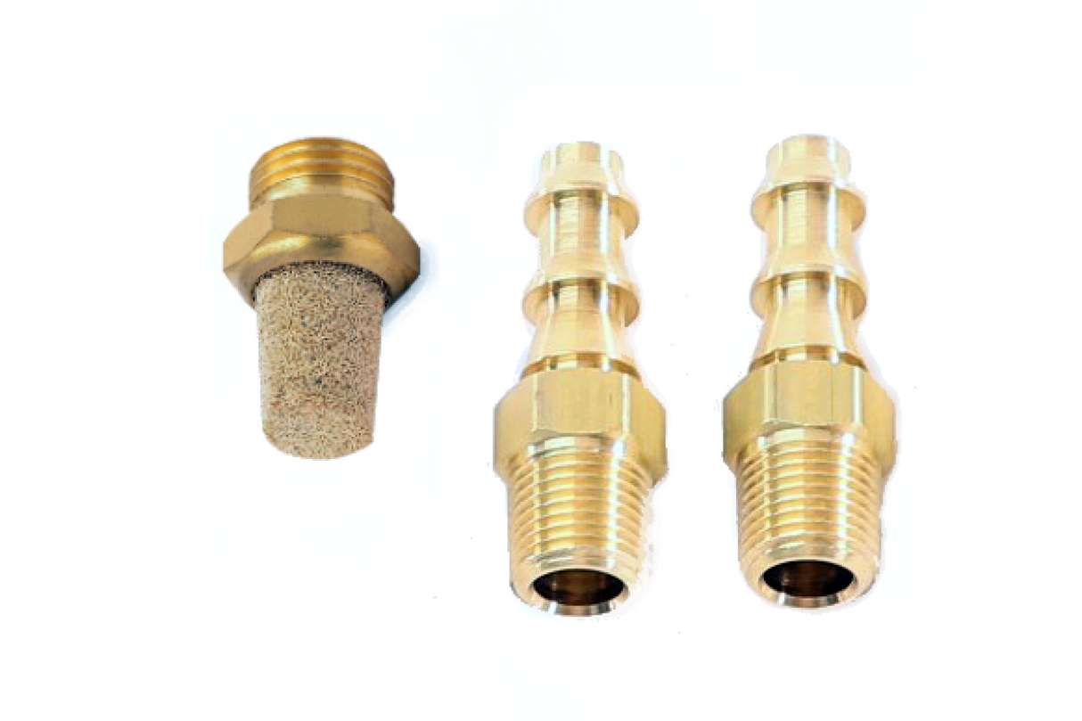 3 Port Boost Control Solenoid Fittings & Breather Filter | Dirty Garage