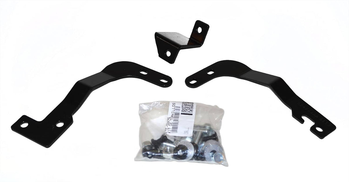 2011-2014 GM HD Extended Cab 6.5 Foot Box Wheel to Wheel Nerf Bars Mount Kit | Dirty Garage