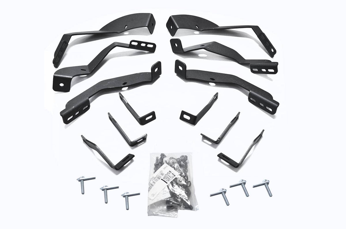 2015-2019 GM HD Cab Length Nerf Bars Mount Kit | Dirty Garage