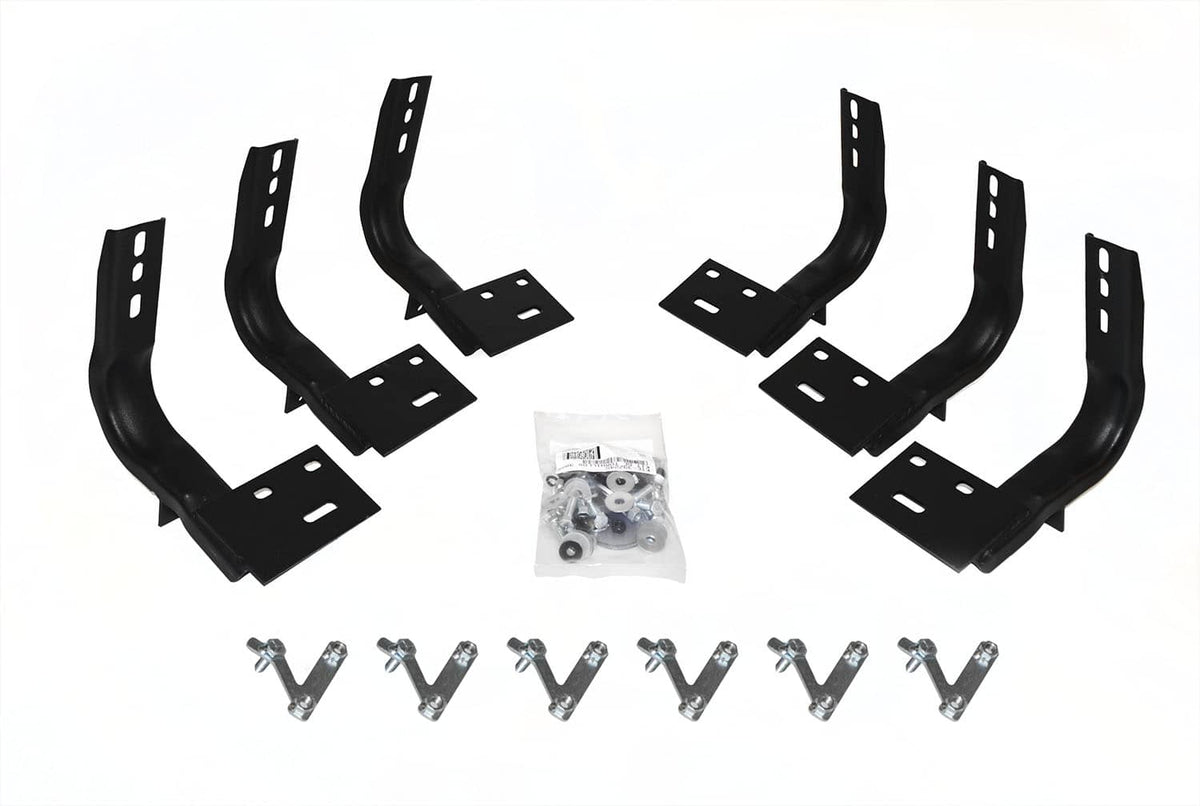 2009-2025 Ram 1500 2500 3500 Cab Length Nerf Bars Mount Kit | Dirty Garage