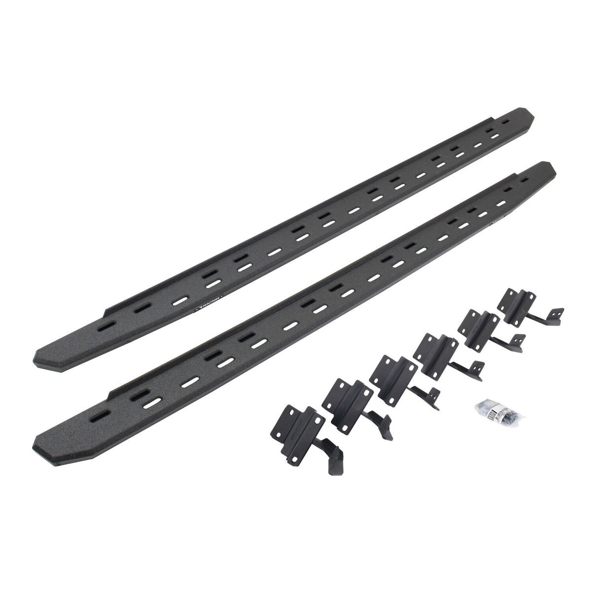 2015-2026 F-150/Superduty RB30 Slim Line Running Boards with Mounting Bracket Kit, Protective Bedliner coating (69615587ST) | Dirty Garage