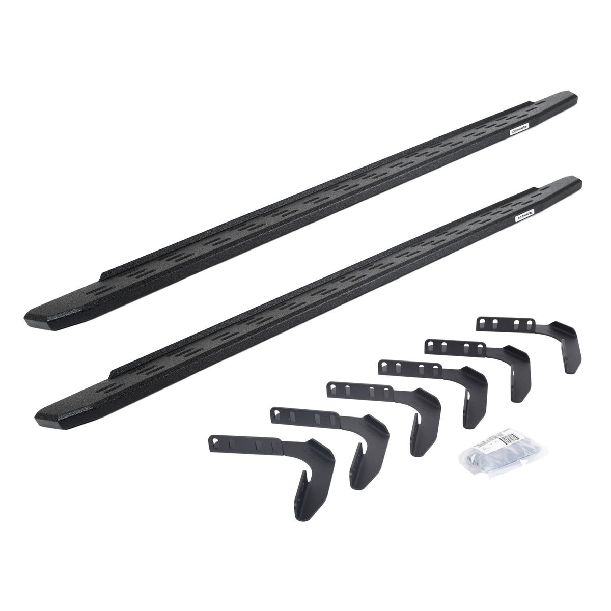 2007-2021 Tundra RB10 Running Boards with Mounting Brackets Kit Crew Max, Textured Black (63441687PC) | Dirty Garage