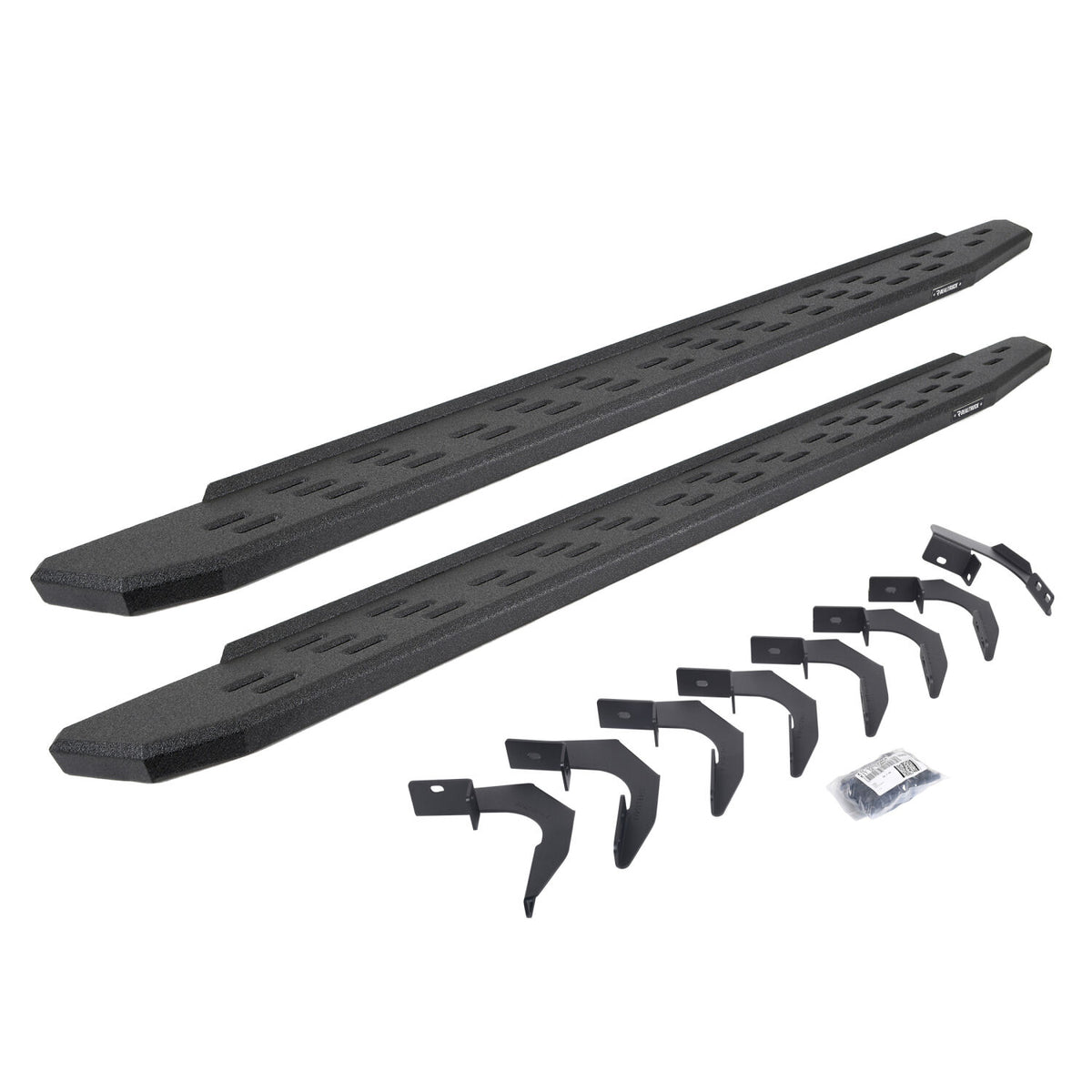 2015-2026 Colorado/Canyon RB30 Running Boards with Mounting Bracket Kit, Protective Bedliner coating (69623580T) | Dirty Garage