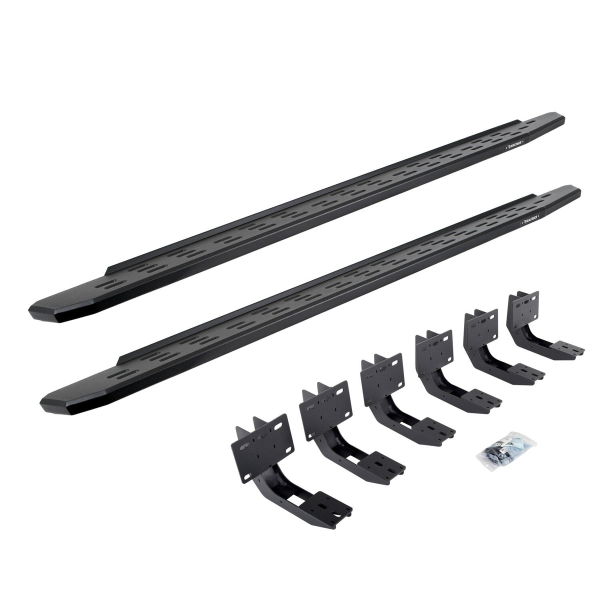 2019-2027 Ram 1500 RB30 Running Boards with Mounting Bracket Kit, Textured Black (69630687PC) | Dirty Garage