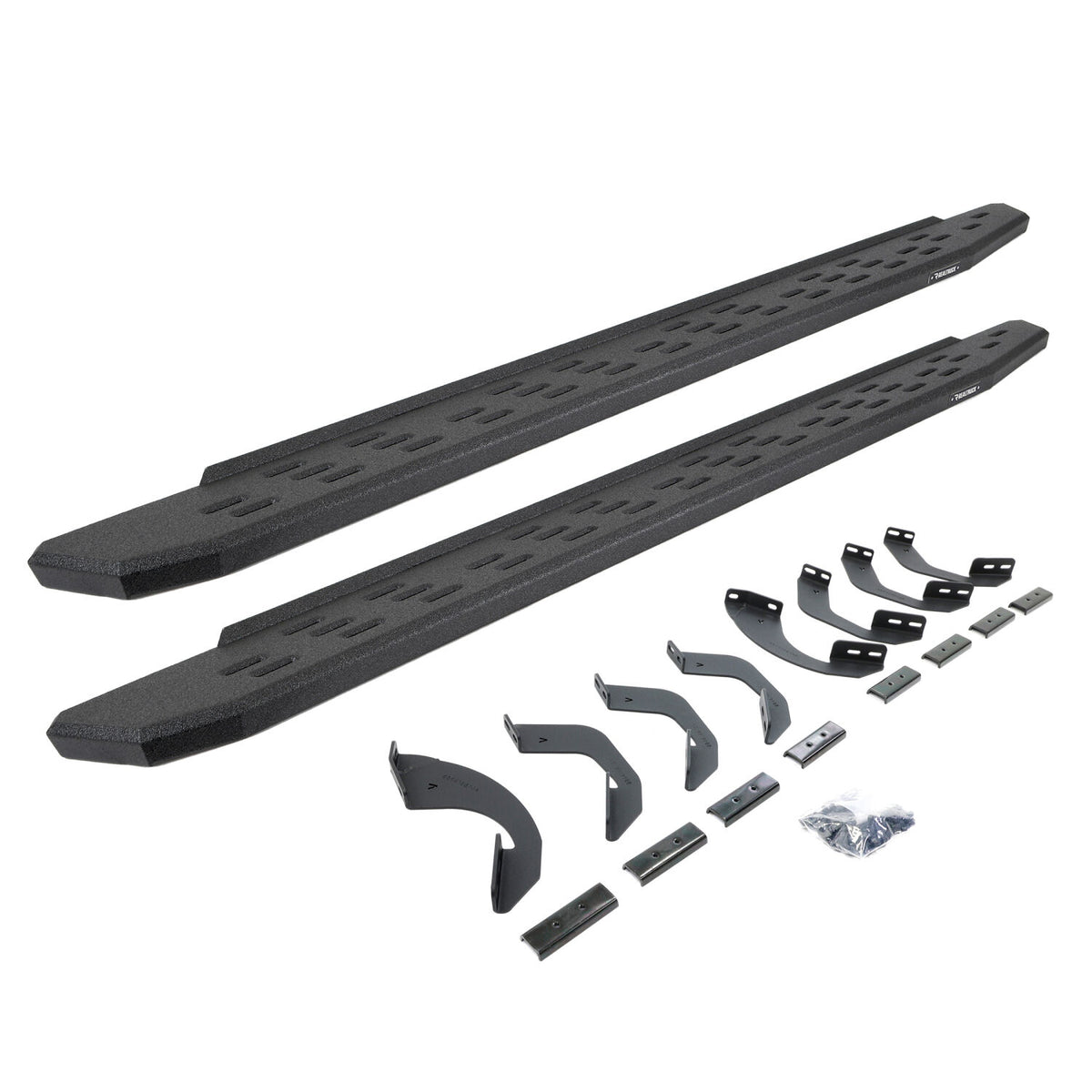 2022-2026 Tundra RB30 Running Boards with Mounting Bracket Kit Double Cab, Protective Bedliner coating (69643580T) | Dirty Garage