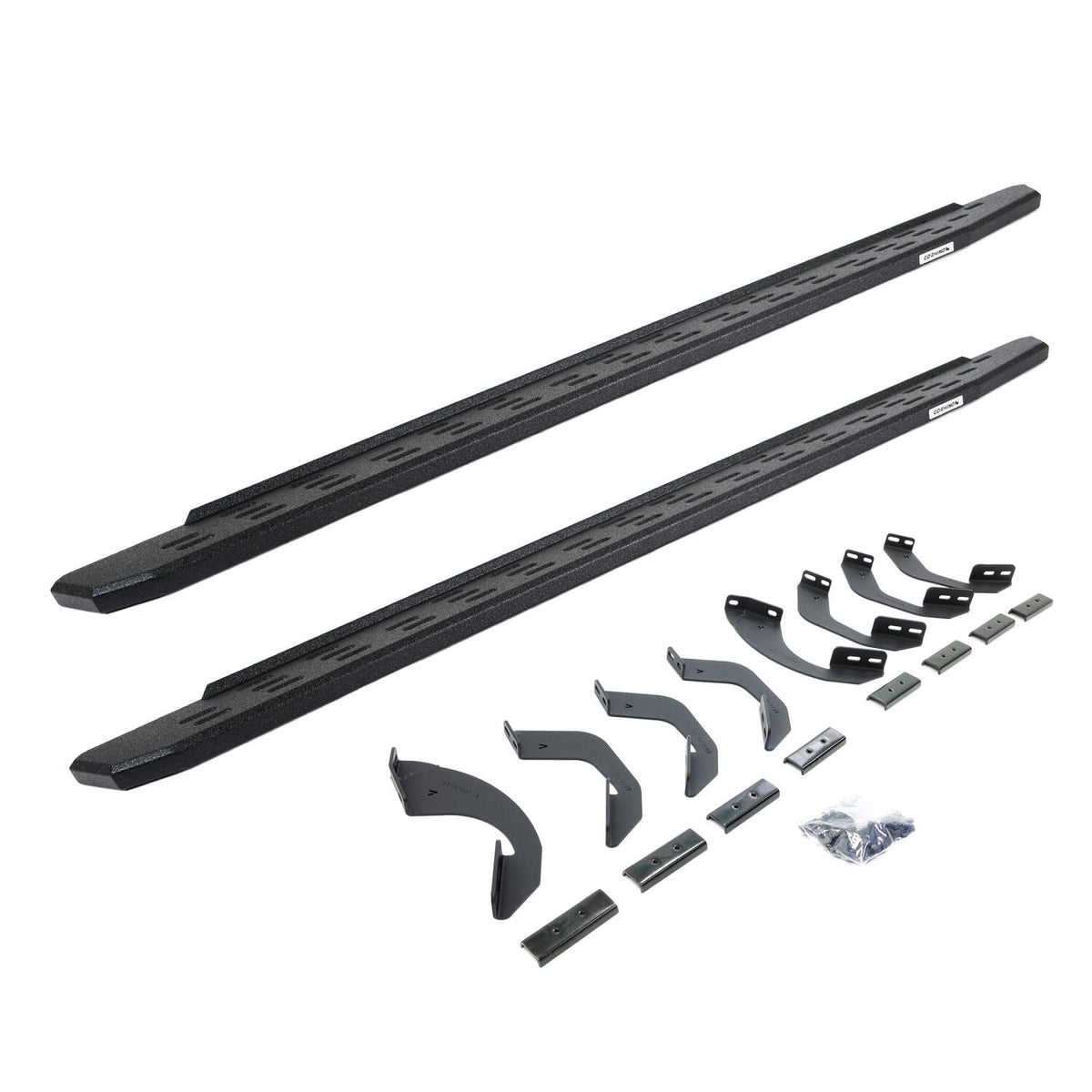 2022-2026 Tundra RB30 Running Boards with Mounting Bracket Kit Crew Max Only, Protective Bedliner coating (69643687T) | Dirty Garage