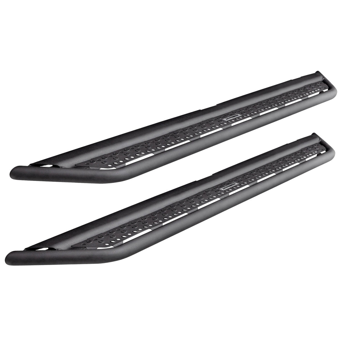 2009-2027 Ram 1500/Ram HD Dominator Xtreme D6 Side Steps with Rocker Panel Mounting Brackets Kit, Powder Coated (D64205T) | Dirty Garage