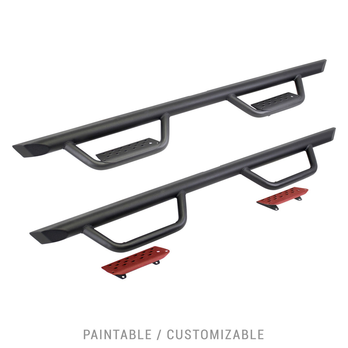 2015-2027 F-150 Dominator Xtreme D2 Side Steps with Rocker Panel Mounting Bracket Kit, Textured Black (D224156T) | Dirty Garage