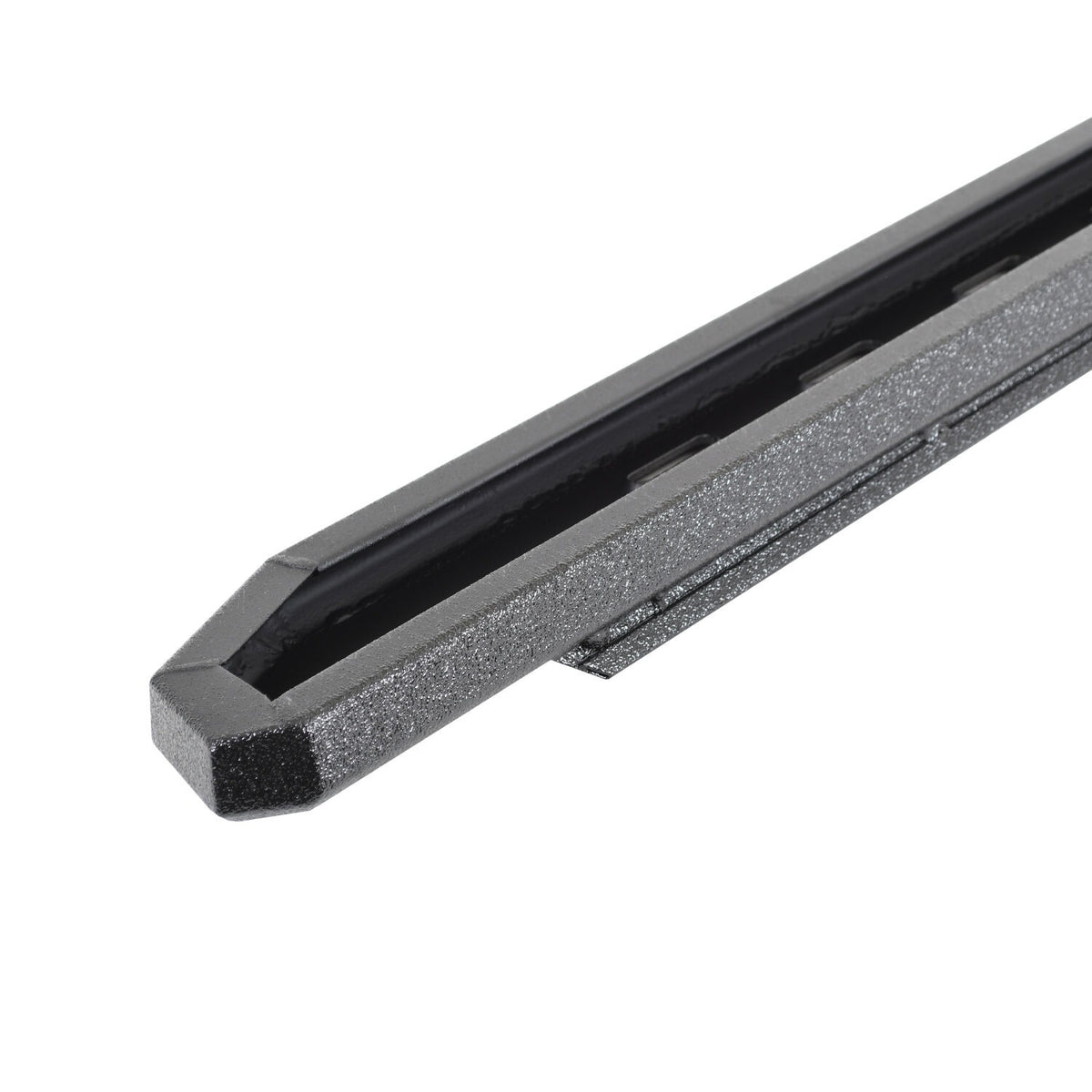2007-2021 Tundra RB30 Slim Line Running Boards with Brackets Kit Crew Max Only, Protective Bedliner coating (69641687ST) | Dirty Garage
