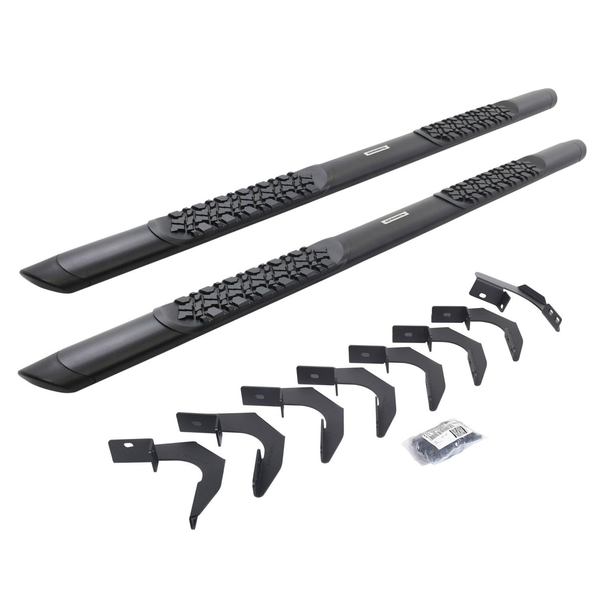 2015-2026 Colorado/Canyon V-Series V3 Aluminum Side Steps and Mounting Brackets Kit Textured Black (V3423580T) | Dirty Garage