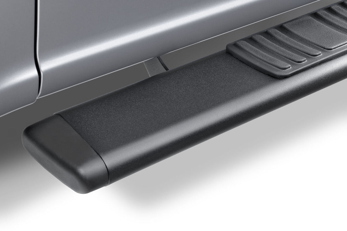 2015-2027 Superduty/F-150 5" OE Xtreme Low Profile Side Steps with Mounting Brackets Kit, Textured Black (685415587T) | Dirty Garage