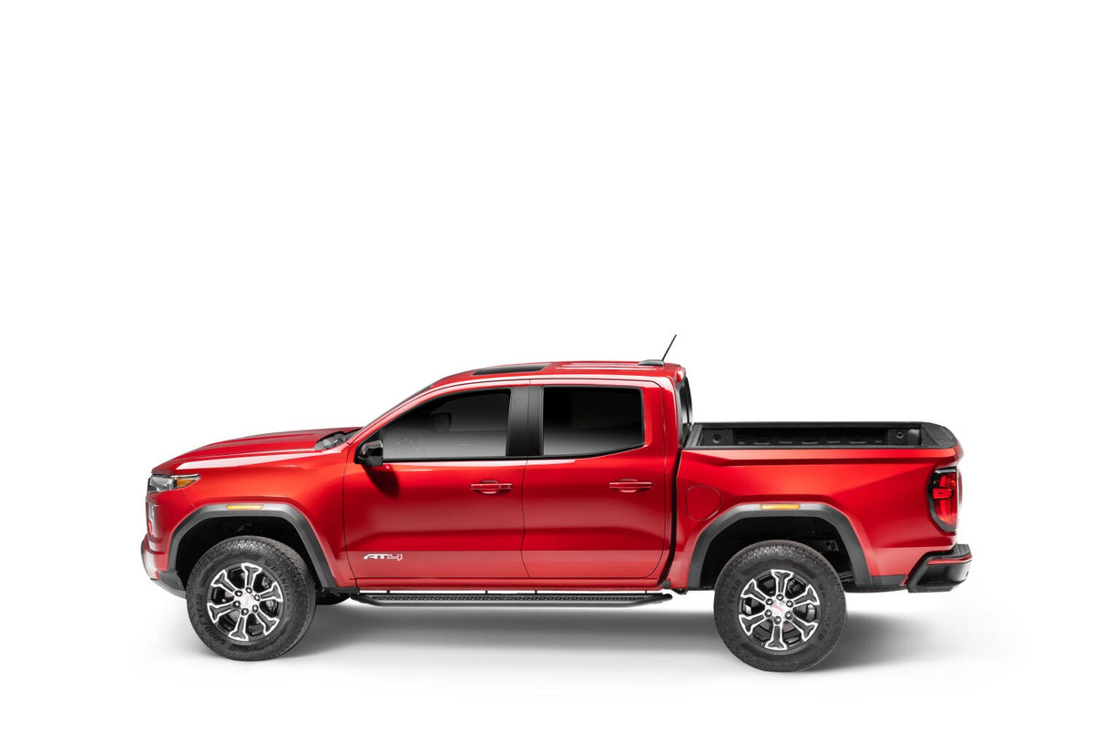 2015-2026 Colorado/Canyon Dominator Xtreme D6 Side Steps with Rocker Panel Mounting Brackets Kit, Powder Coated (D64235T) | Dirty Garage