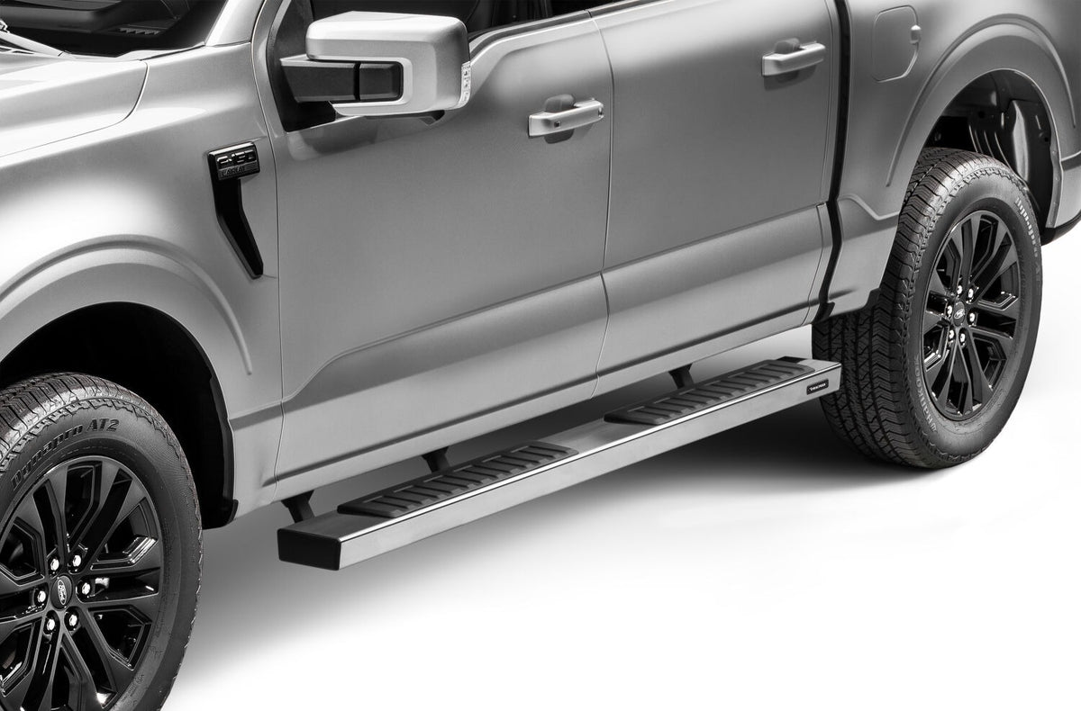 2015-2027 Superduty/F-150 6" OE Xtreme II Side Steps with Mounting Brackets Kit, Polished (6862415587PS) | Dirty Garage