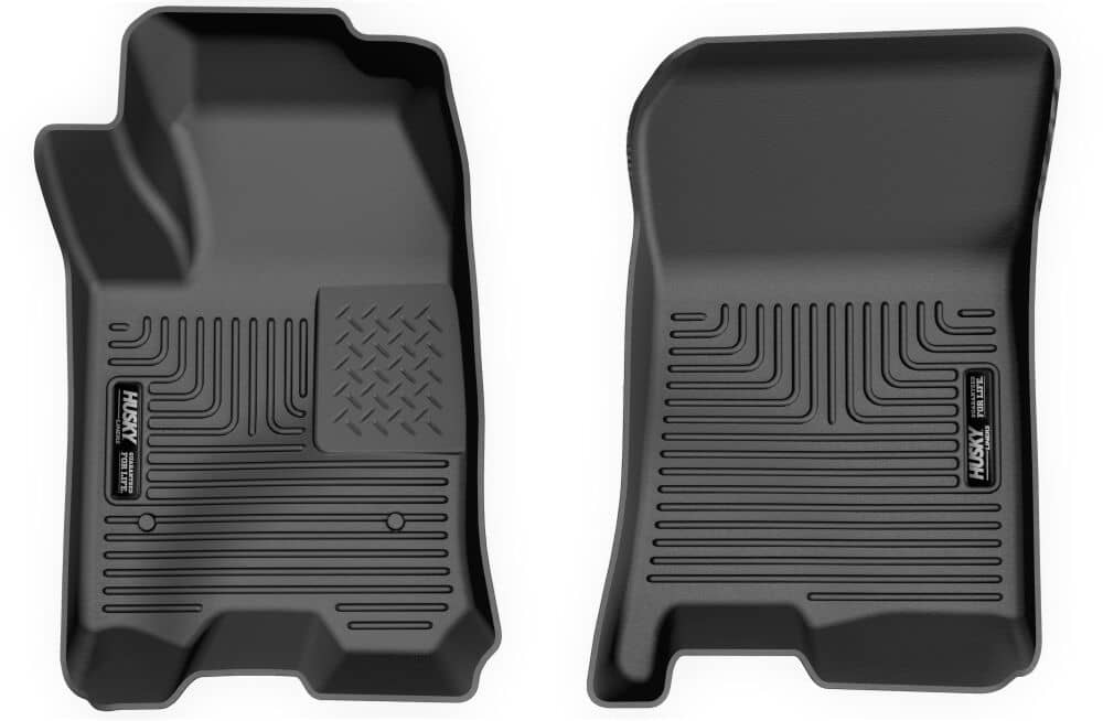 2023-2025 Colorado/Canyon Crew Cab Weatherbeater Black Front Floor Liners | Dirty Garage