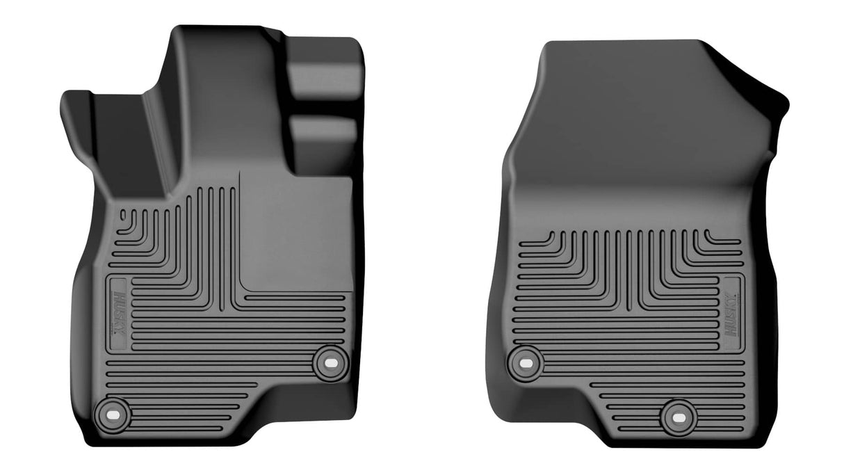 2023-2025 RX350/2024-2025 RX350H/2024-2025 RX450H+/2024-2025 RX500H Weatherbeater Black Front Floor Liners | Dirty Garage