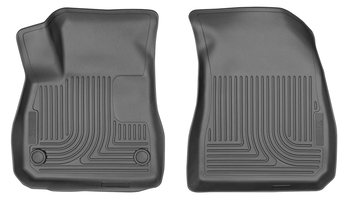 2016-2025 Malibu Weatherbeater Black Front Floor Liners | Dirty Garage