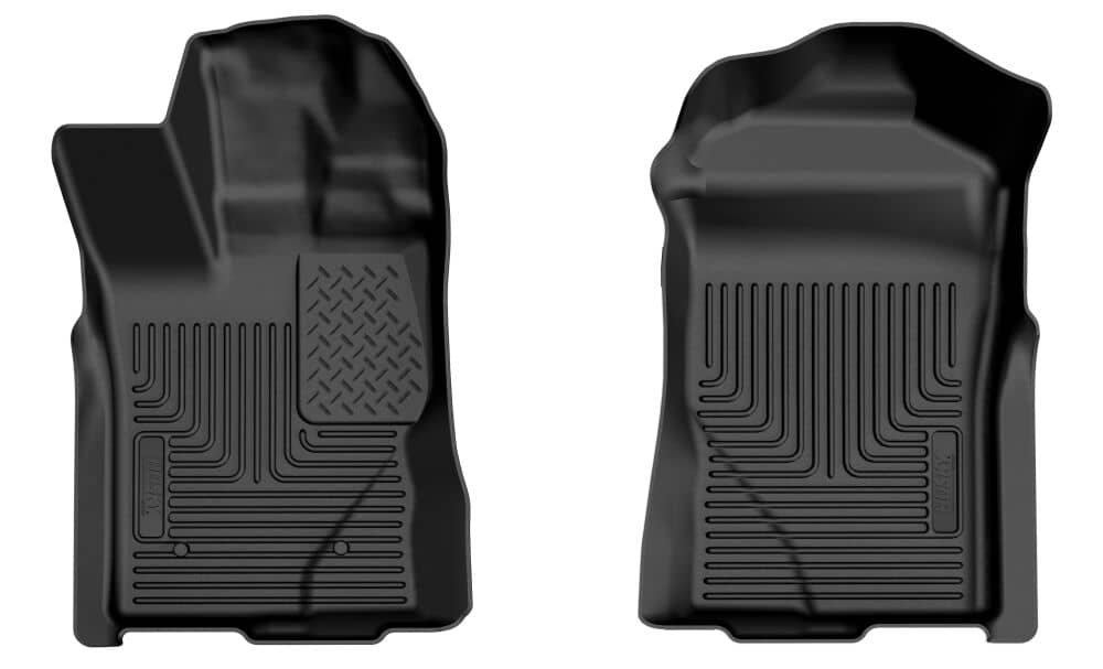 2024 Ranger Crew Cab Weatherbeater Black Front Floor Liners | Dirty Garage