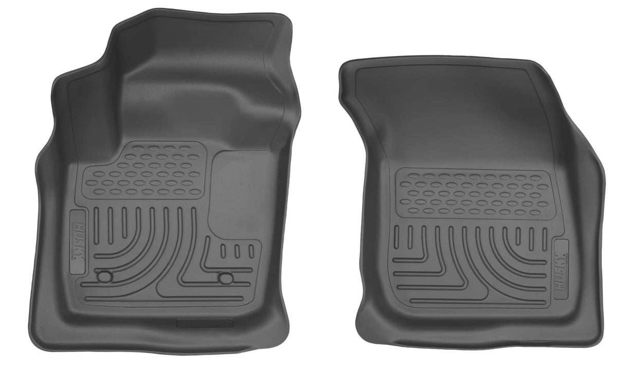 2013-2016 Fusion Weatherbeater Black Front Floor Liners | Dirty Garage