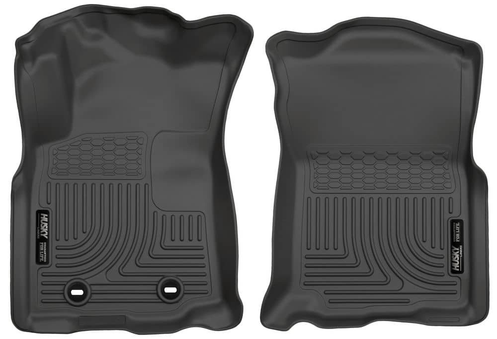 2016-2017 Tacoma Weatherbeater Black Front Floor Liners | Dirty Garage