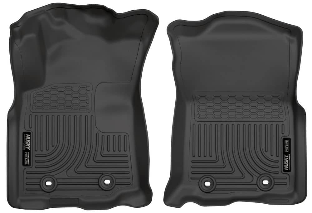 2018-2023 Tacoma With Manual Transmission Weatherbeater Black Front Floor Liners | Dirty Garage