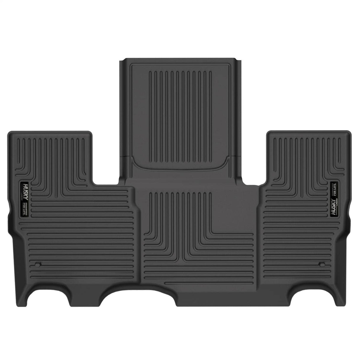 2022-2025 Wagoneer/Grand Wagoneer WeatherBeater Black Third Row Floor Liner with Second Row Bucket Seats | Dirty Garage