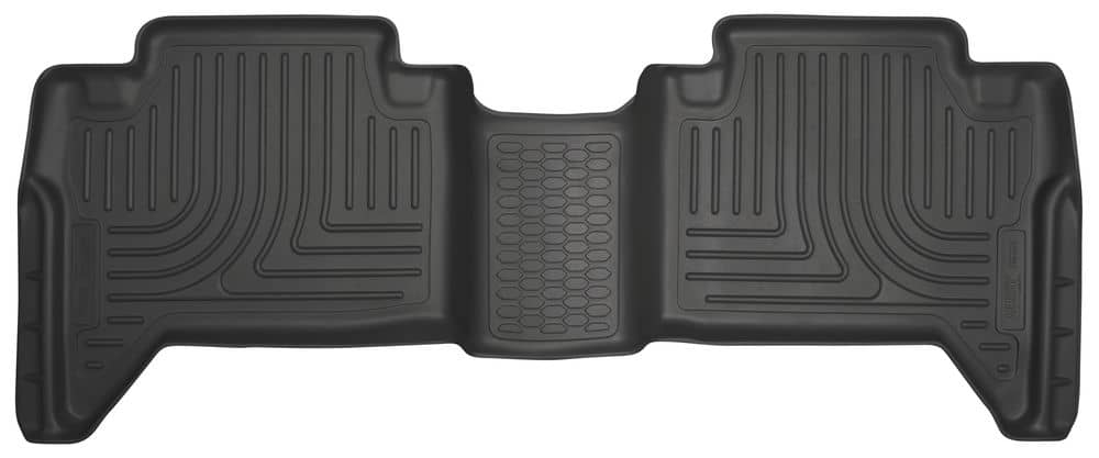 2016-2023 Tacoma Double Cab Weatherbeater Black Rear Floor Liner | Dirty Garage