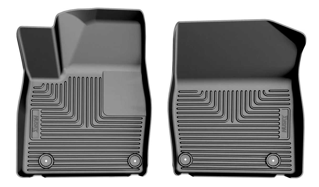2022-2025 Ioniq 5 Weatherbeater Black Front Floor Liners | Dirty Garage
