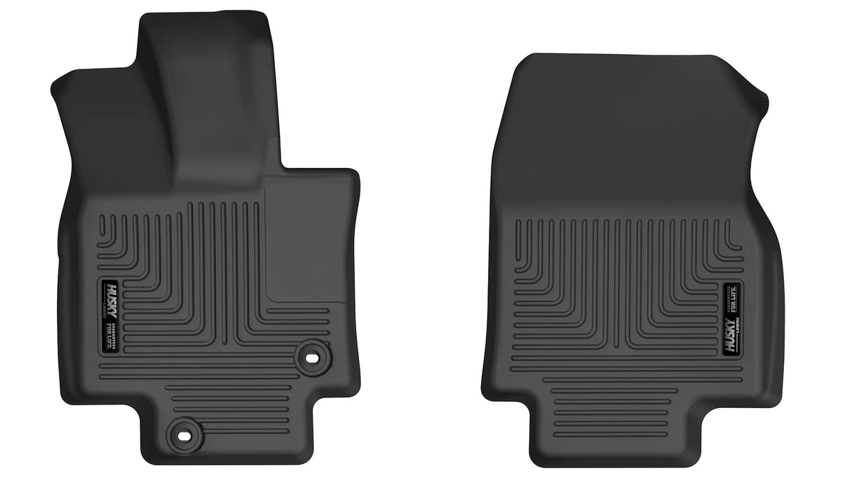 2020-2025 Highlander Weatherbeater Black Front Floor Liners | Dirty Garage