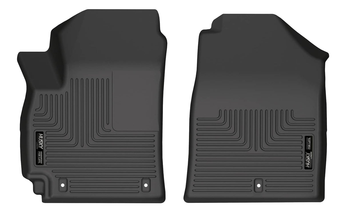 2021-2025 Bronco Sport Weatherbeater Black Front Floor Liners | Dirty Garage