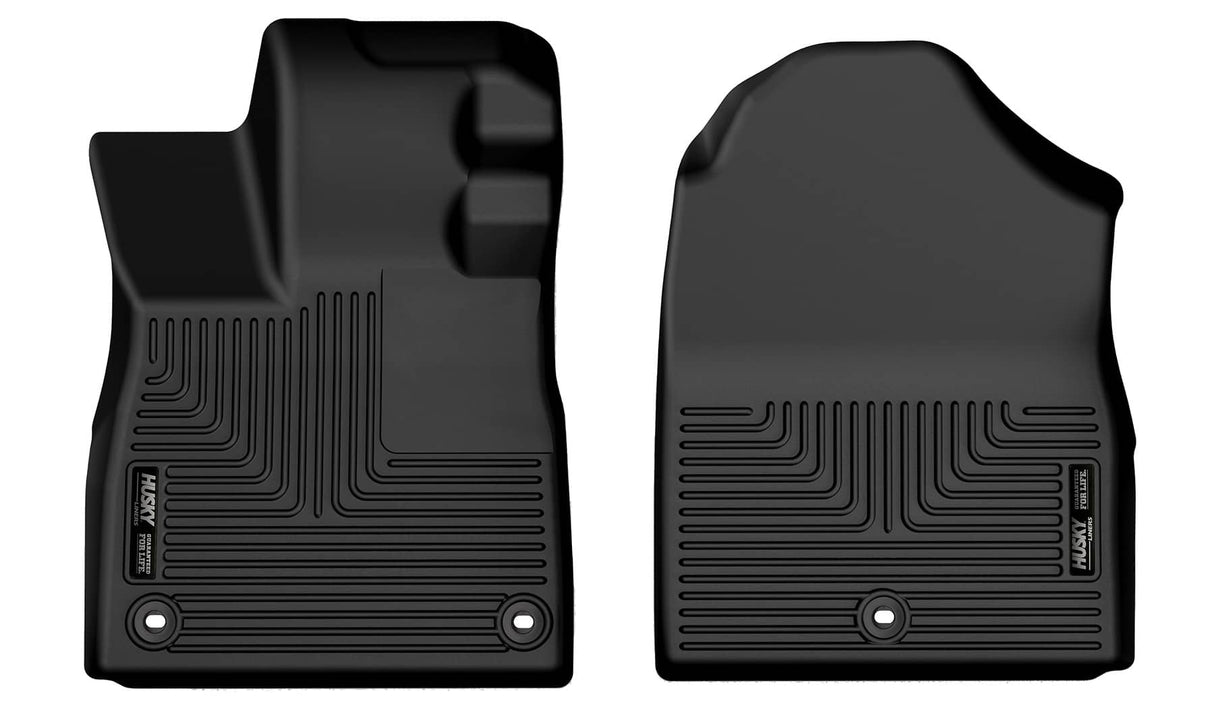 2023-2025 Pilot Weatherbeater Black Front Floor Liners | Dirty Garage