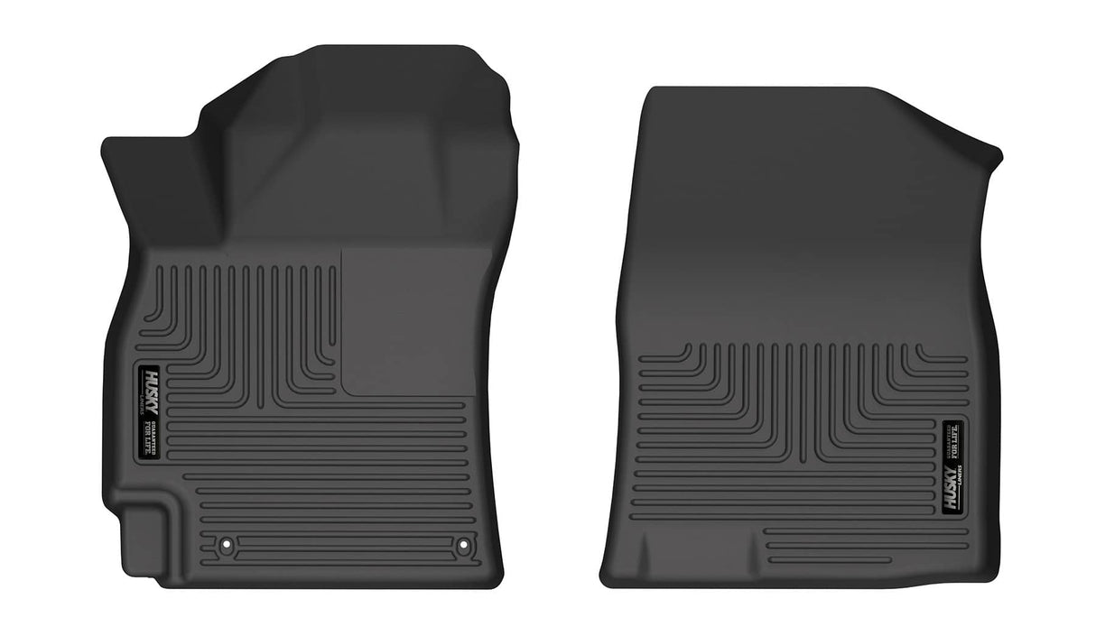 2021-2025 Elantra Weatherbeater Black Front Floor Liners | Dirty Garage