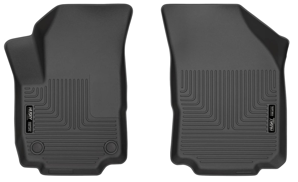 2018-2024 Terrain Weatherbeater Black Front Floor Liners | Dirty Garage