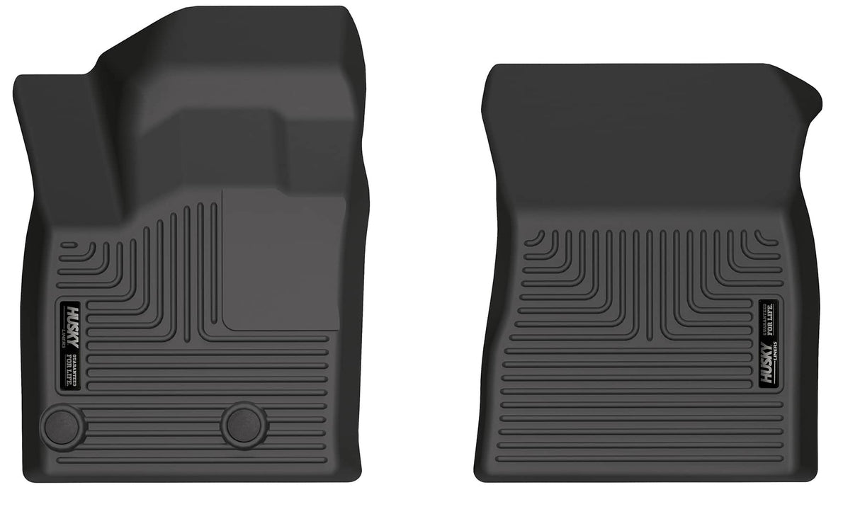 2022-2025 Outlander Weatherbeater Black Front Floor Liners | Dirty Garage