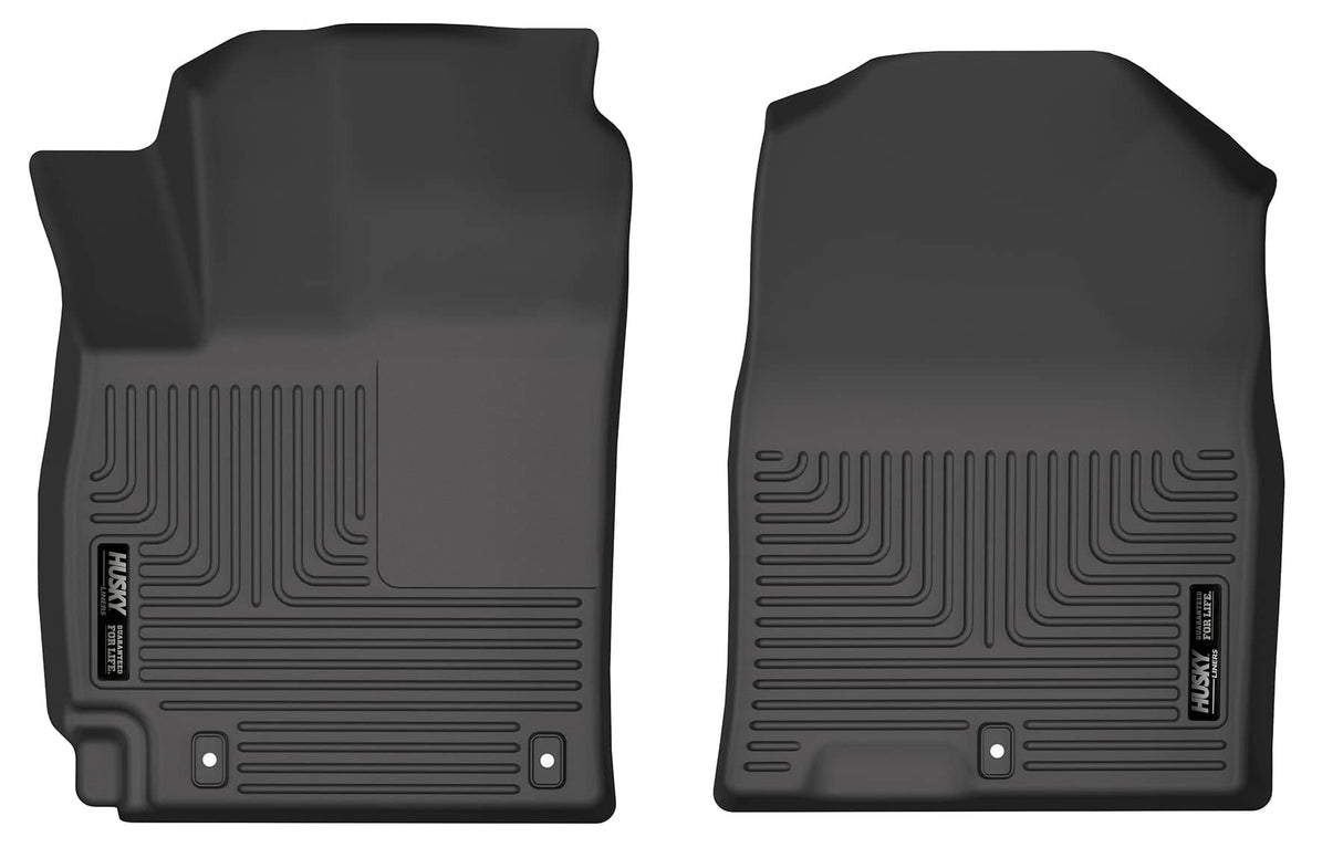 2018-2023 Kona Weatherbeater Black Front Floor Liners | Dirty Garage