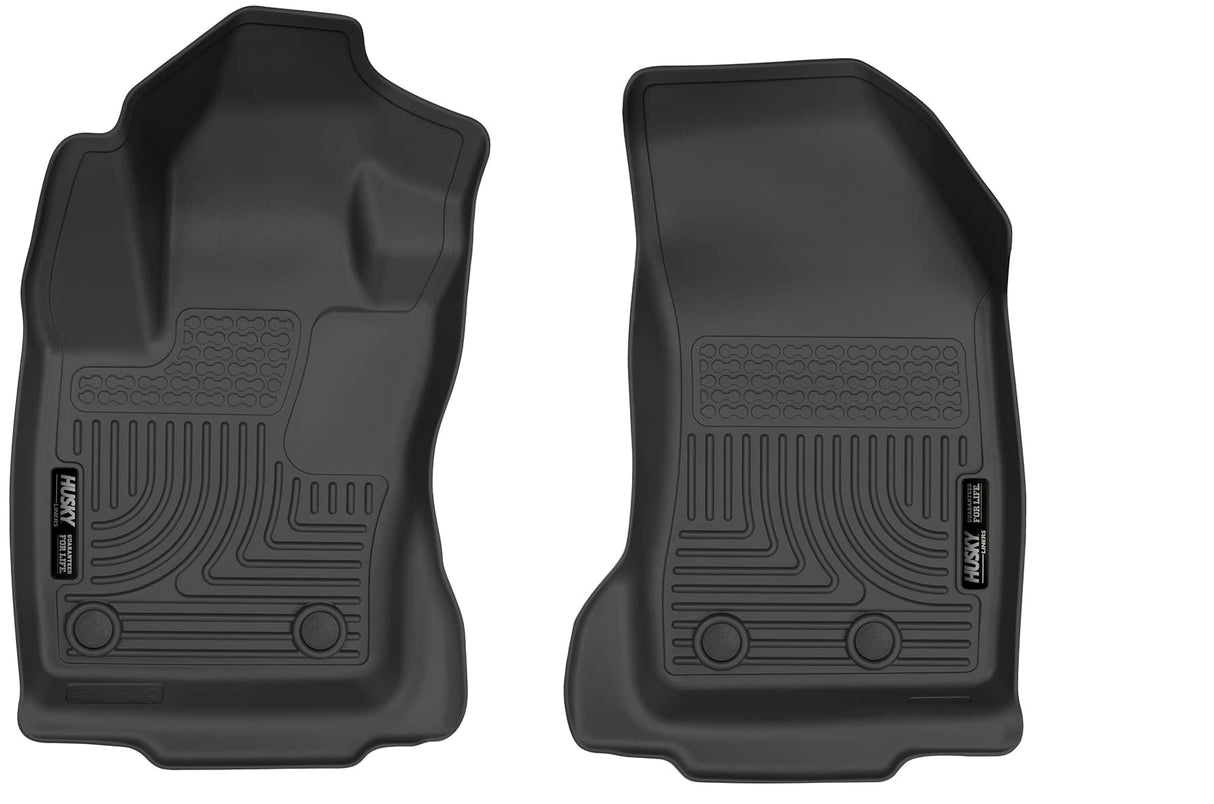 2015-2022 Renegade Weatherbeater Black Front Floor Liners | Dirty Garage