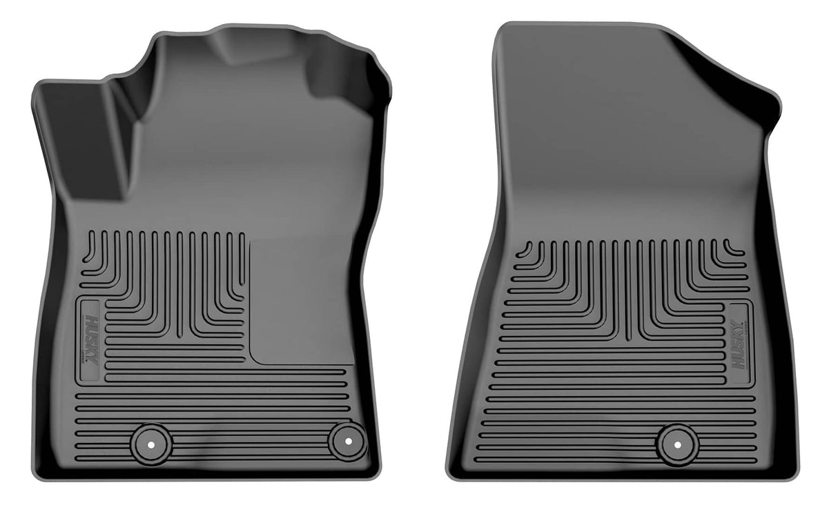2023-2025 Niro Weatherbeater Black Front Floor Liners | Dirty Garage