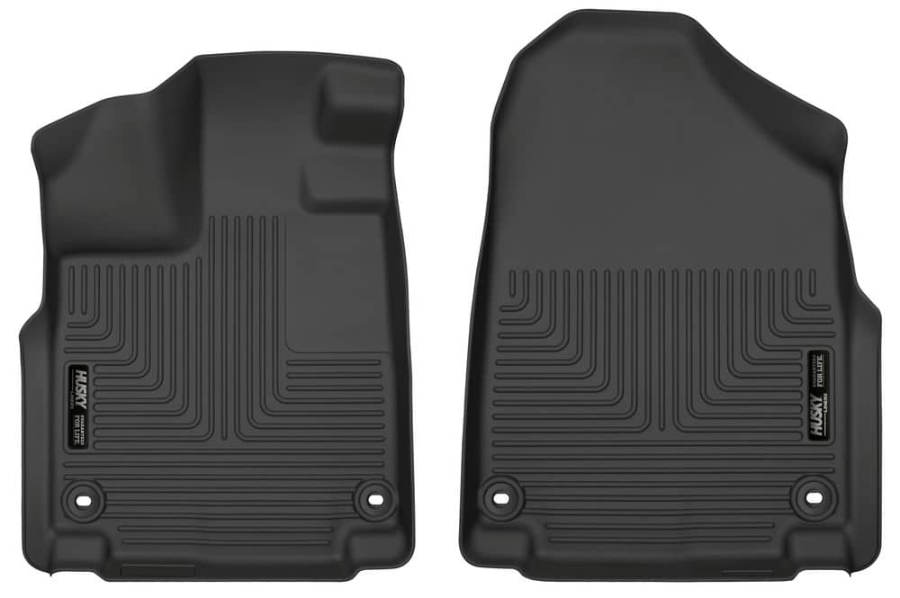 2018-2025 Odyssey Weatherbeater Black Front Floor Liners | Dirty Garage